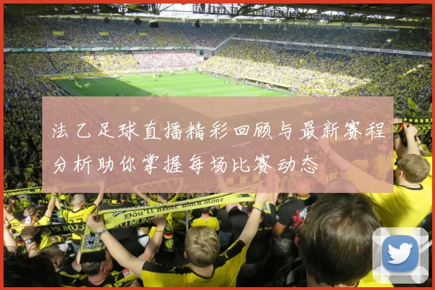 法乙足球直播精彩回顾与最新赛程分析助你掌握每场比赛动态